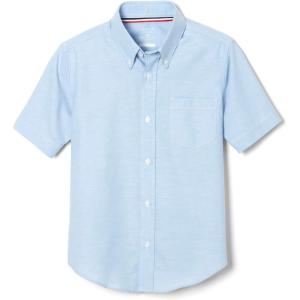 imageFrench Toast Mens Expandable Collar Short Sleeve Oxford Dress ShirtLight Blue