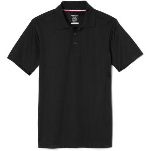 imageFrench Toast Mens Moisture Wicking Performance Sport Polo Short Sleeve ShirtBlack