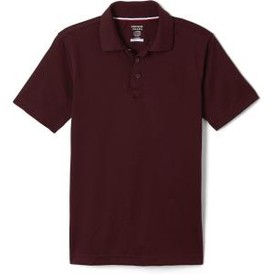 imageFrench Toast Mens Moisture Wicking Performance Sport Polo Short Sleeve ShirtBurgundy