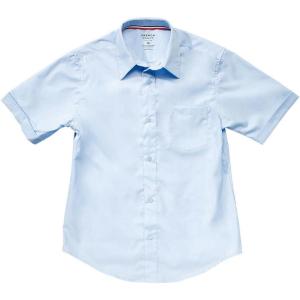 imageFrench Toast Mens Short Sleeve Classic Poplin Dress ShirtLight Blue