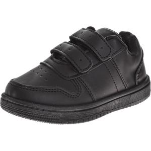 imageFrench Toast UnisexChild Boys Girls Shoes Athletic Casual Dress Kids School Uniform Loafer Oxford Canvas Tennis SneakersJet Black