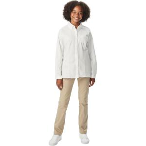 imageFrench Toast Womens Long Sleeve Oxford BlouseWhite