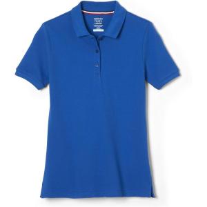 imageFrench Toast Womens Short Sleeve Stretch Pique Polo ShirtRoyal