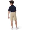 imageFrench Toast Boys Flat Front Performance Stretch ShortKhaki