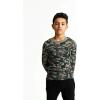 imageFrench Toast Boys Long Sleeve Solid ThermalGreen Camo