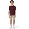 imageFrench Toast Boys Moisture Wicking Performance Sport Polo Short Sleeve ShirtHunter Green