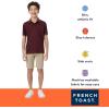 imageFrench Toast Boys Moisture Wicking Performance Sport Polo Short Sleeve ShirtRed