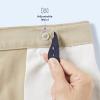 imageFrench Toast Girls Adaptive Bermuda Shorts with Hook and Loop ClosureKhaki