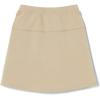 imageFrench Toast Girls Adaptive Pleated Ponte Scooter Skirt with Pullup Lift LoopsKhaki