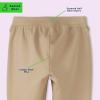 imageFrench Toast Girls Adaptive Seated Skinny Fit Stretch Ponte Pant with Thigh PocketKhaki