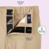 imageFrench Toast Girls Adaptive Straight Leg Stretch Twill PantKhaki New