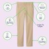 imageFrench Toast Girls Adaptive Straight Leg Stretch Twill PantNavy New