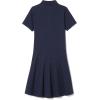 imageFrench Toast Girls One Size Adaptive Short Sleeve Polo Dress with Hidden Hook and Loop Placket ClosureNavy