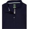 imageFrench Toast Girls One Size Adaptive Short Sleeve Polo Dress with Hidden Hook and Loop Placket ClosureNavy