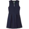 imageFrench Toast girls Adaptive Zip Front Stretch Ponte JumperNavy