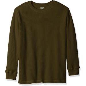 imageFrench Toast Boys Long Sleeve Solid ThermalIvy Green F17