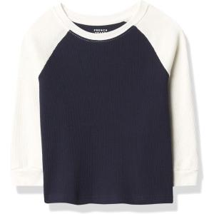 imageFrench Toast Boys Long Sleeve Solid ThermalNavy Raglan