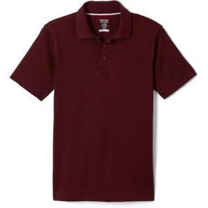 imageFrench Toast Boys Moisture Wicking Performance Sport Polo Short Sleeve ShirtBurgundy