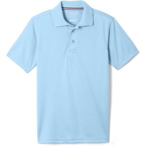 imageFrench Toast Boys Moisture Wicking Performance Sport Polo Short Sleeve ShirtLight Blue