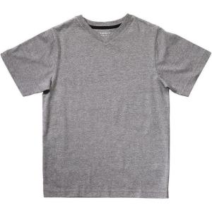 imageFrench Toast Boys Short Sleeve VNeck TeeMarled Gray