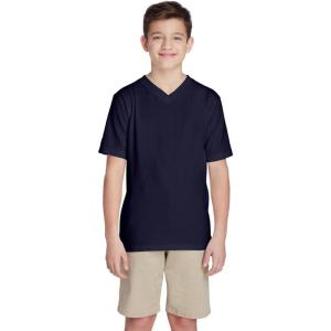 imageFrench Toast Boys Short Sleeve VNeck TeeNavy