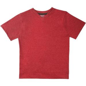 imageFrench Toast Boys Short Sleeve VNeck TeeRio Red Heather