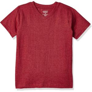 imageFrench Toast Boys Short Sleeve VNeck TeeTrue Crimson Heather