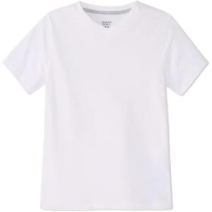 imageFrench Toast Boys Short Sleeve VNeck TeeWhite