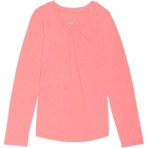 imageFrench Toast Girls Long Sleeve VNeck TeeElectric Pink
