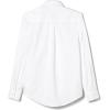 imageFrench Toast Adaptive Long Sleeve Oxford Shirt with Hidden Hook and Loop Placket and CuffsWhite