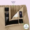 imageFrench Toast Boys Adaptive Bermuda Shorts with Hook and Loop ClosureNavy