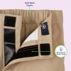 imageFrench Toast Boys Adaptive Updated Relaxed Fit Twill Pants with Hook and Loop Closure and PullApart Leg OpeningsKhaki