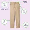imageFrench Toast Boys Adaptive Updated Relaxed Fit Twill Pants with Hook and Loop Closure and PullApart Leg OpeningsNavy