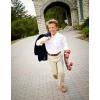 imageFrench Toast Boys Adjustable Waist Straight Fit Stretch Twill Chino PantSchool Uniform Khaki