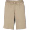 imageFrench Toast Boys Husky Pullon Twill Shorts School Uniform for KidsKhaki Beige