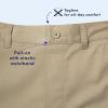 imageFrench Toast Boys Pullon Relaxed Fit School Uniform Pant Standard ampamp HuskyHeather Gray