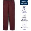 imageFrench Toast Boys Relaxed Fit Twill Pant with Adjustable Waist in Standard Slim and HuskyBurgundy Red