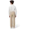 imageFrench Toast Boys Relaxed Fit Twill Pant with Adjustable Waist in Standard Slim and HuskyBurgundy Red