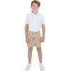 imageFrench Toast Boys Short Sleeve Pique Polo Uniform Shirt Standard ampamp HuskyOrange