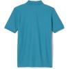 imageFrench Toast Boys Short Sleeve Pique Polo Uniform Shirt Standard ampamp HuskyTeal