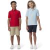 imageFrench Toast Boys Short Sleeve Pique Polo Uniform Shirt Standard ampamp HuskyYellow