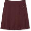 imageFrench Toast Girls Adjustable Waist PleatedFront Twotab ScooterBurgundy