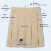 imageFrench Toast Girls Adjustable Waist PleatedFront Twotab ScooterHeather Gray