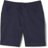 imageFrench Toast Girls Big PullOn Cotton Twill Shorts with PocketsNavy