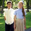 imageFrench Toast Girls Classic Pleaterd Skirt School Uniform for KidsBlack
