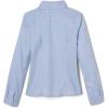 imageFrench Toast Girls Fitted WrinkleResistant Long Sleeve Oxford ShirtLight Blue