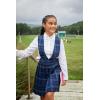imageFrench Toast Girls Fitted WrinkleResistant Long Sleeve Oxford ShirtWhite