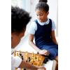 imageFrench Toast Girls Pleated Hem Jumper with RibbonNavy