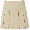imageFrench Toast Girls Pleated Scooter with Gross Grain RibbonKhaki