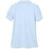 imageFrench Toast Girls Plus Size Puff Sleeve Double Button PoloLight Blue